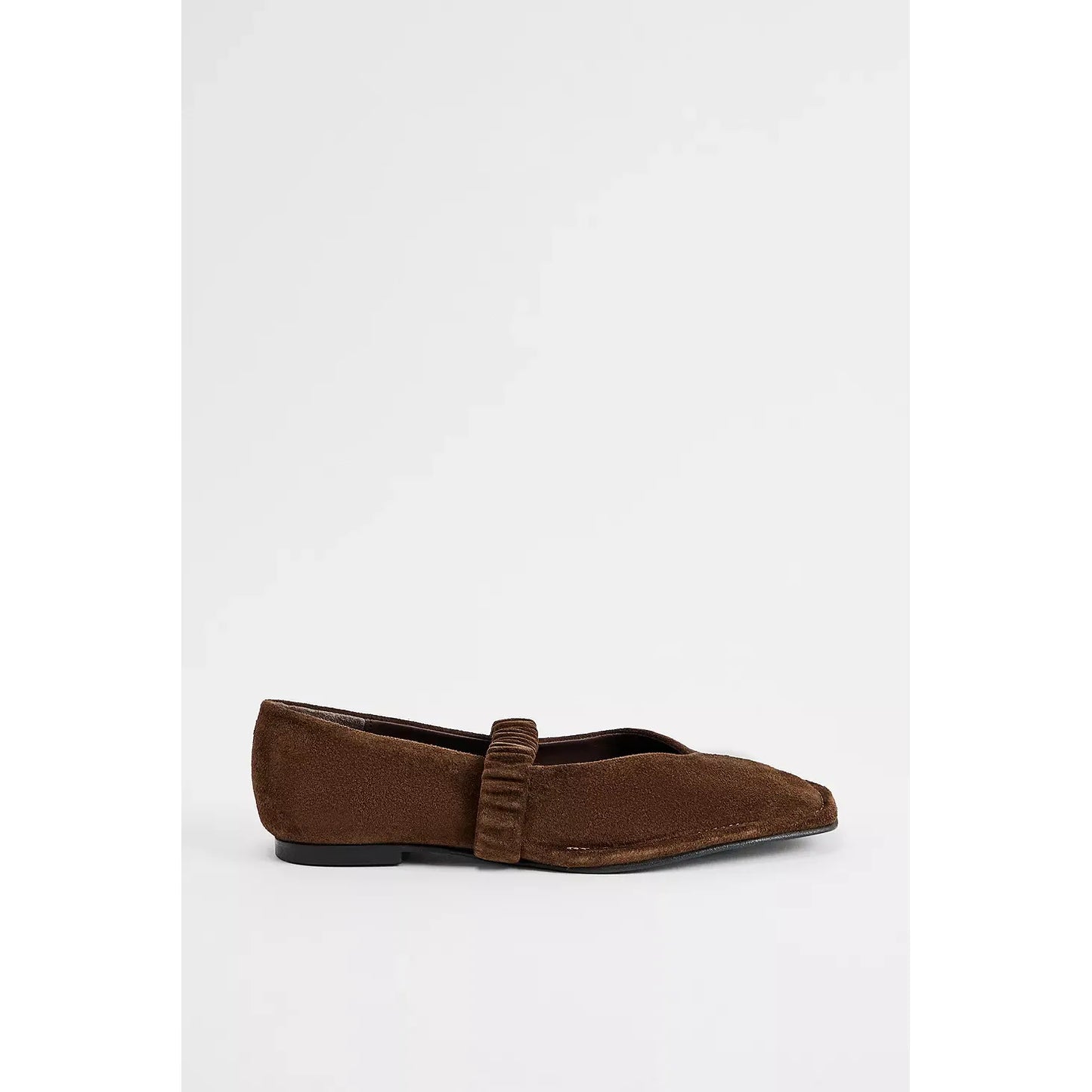 Lautan Square Toe Mary Jane Flats