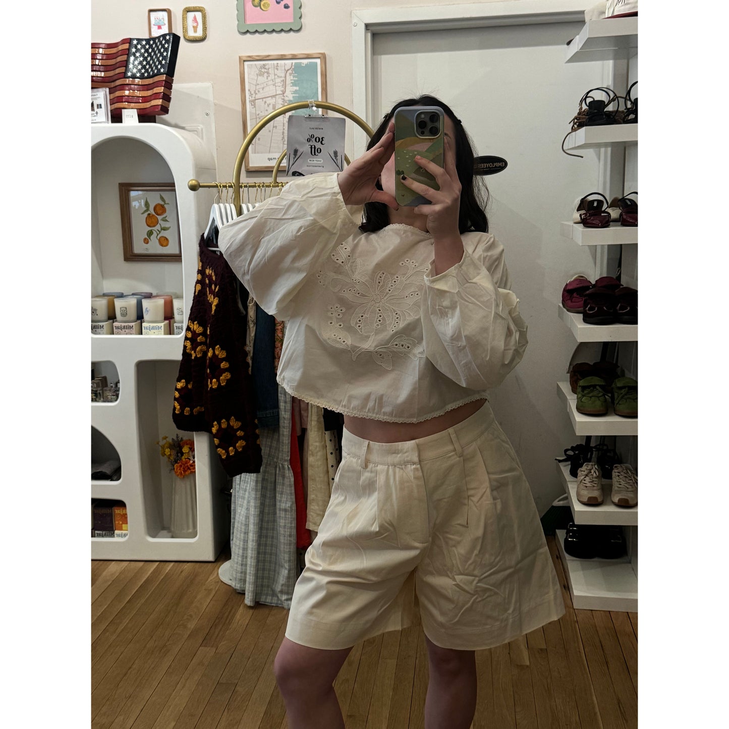 Troyes Straight Leg Shorts