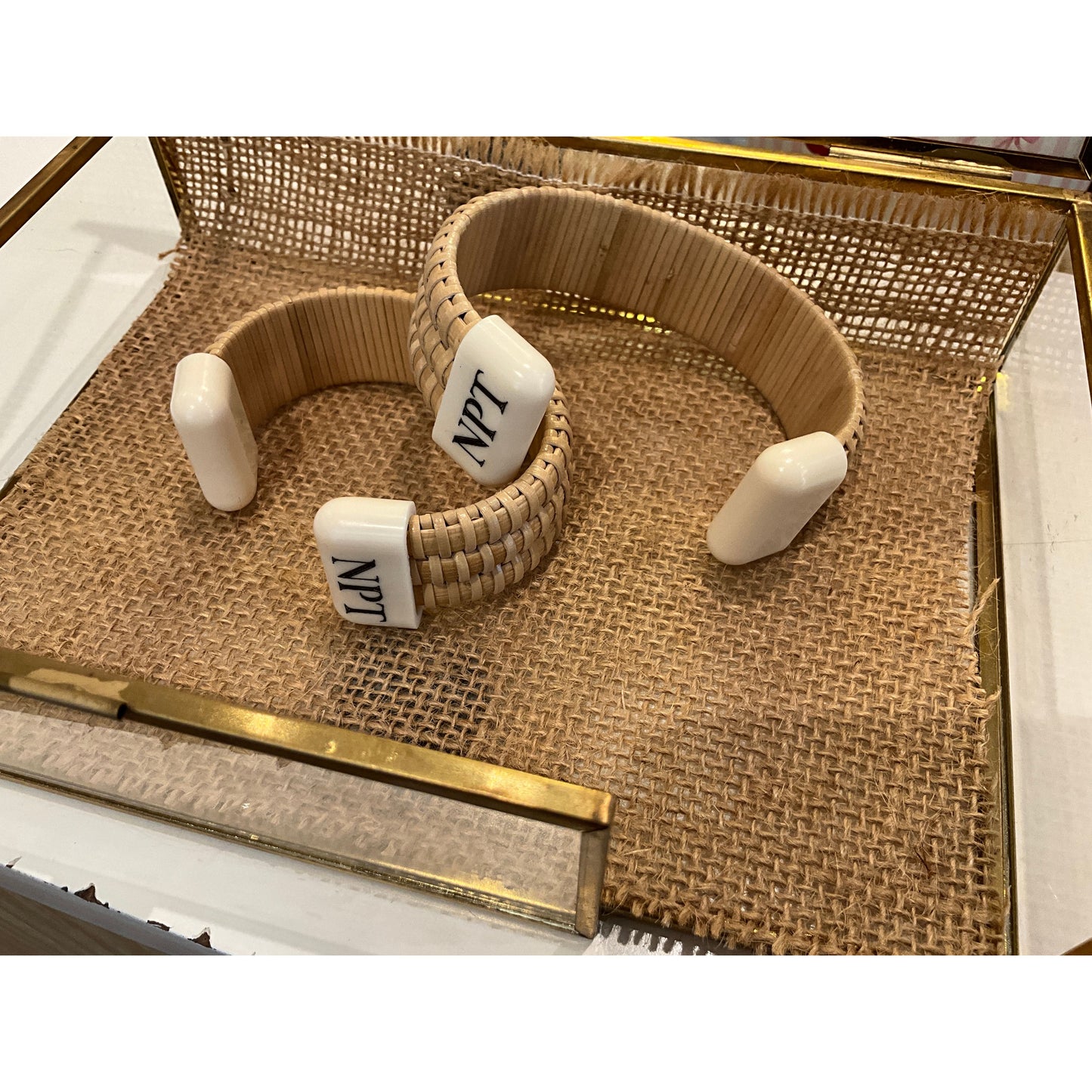 ISLAND STITCH TRIPLE CUFF