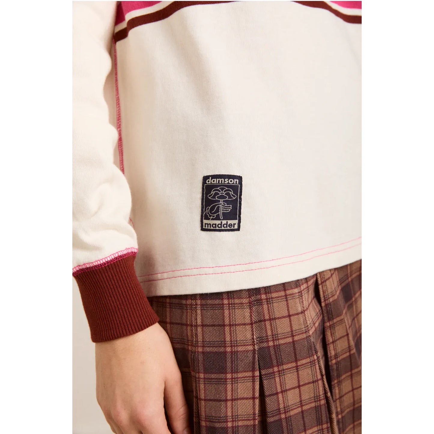 Olina Placement Stripe Rugby