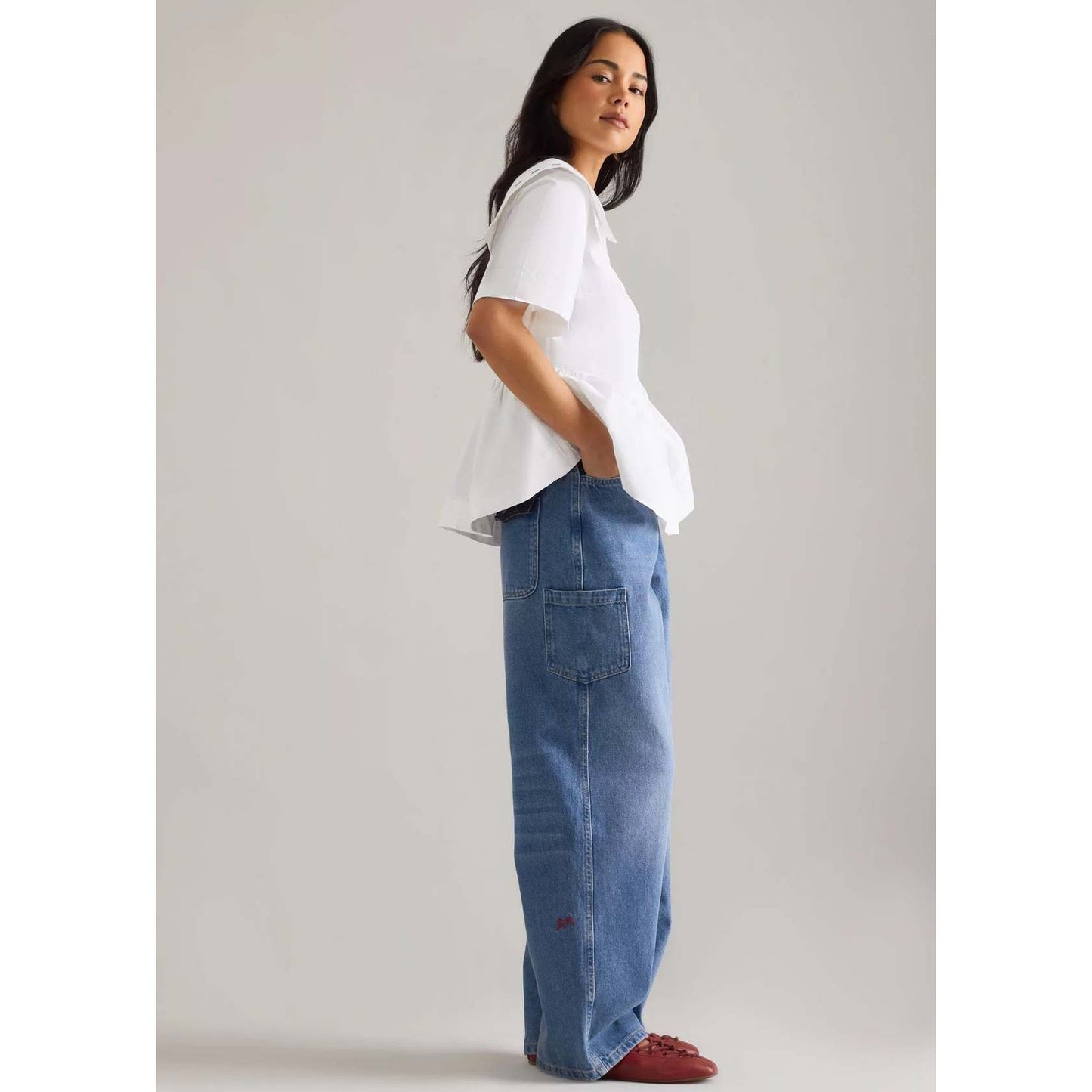 Drew Jean Lapis Wash