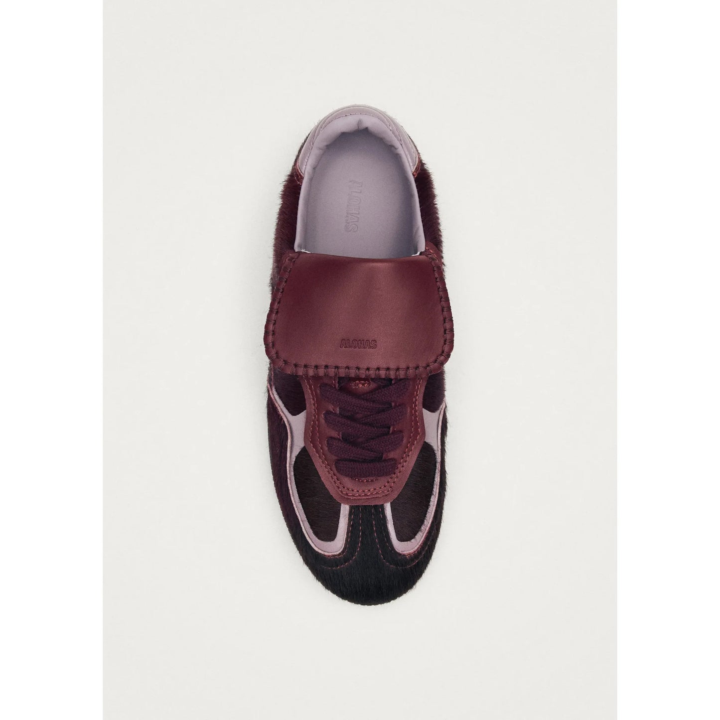 Tb.490 Club Soft Burgundy Leather Sneakers