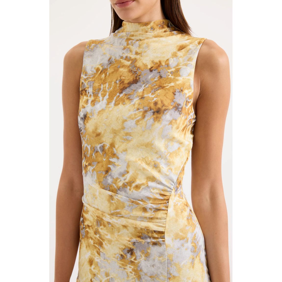 Lumine Mesh Maxi Dress