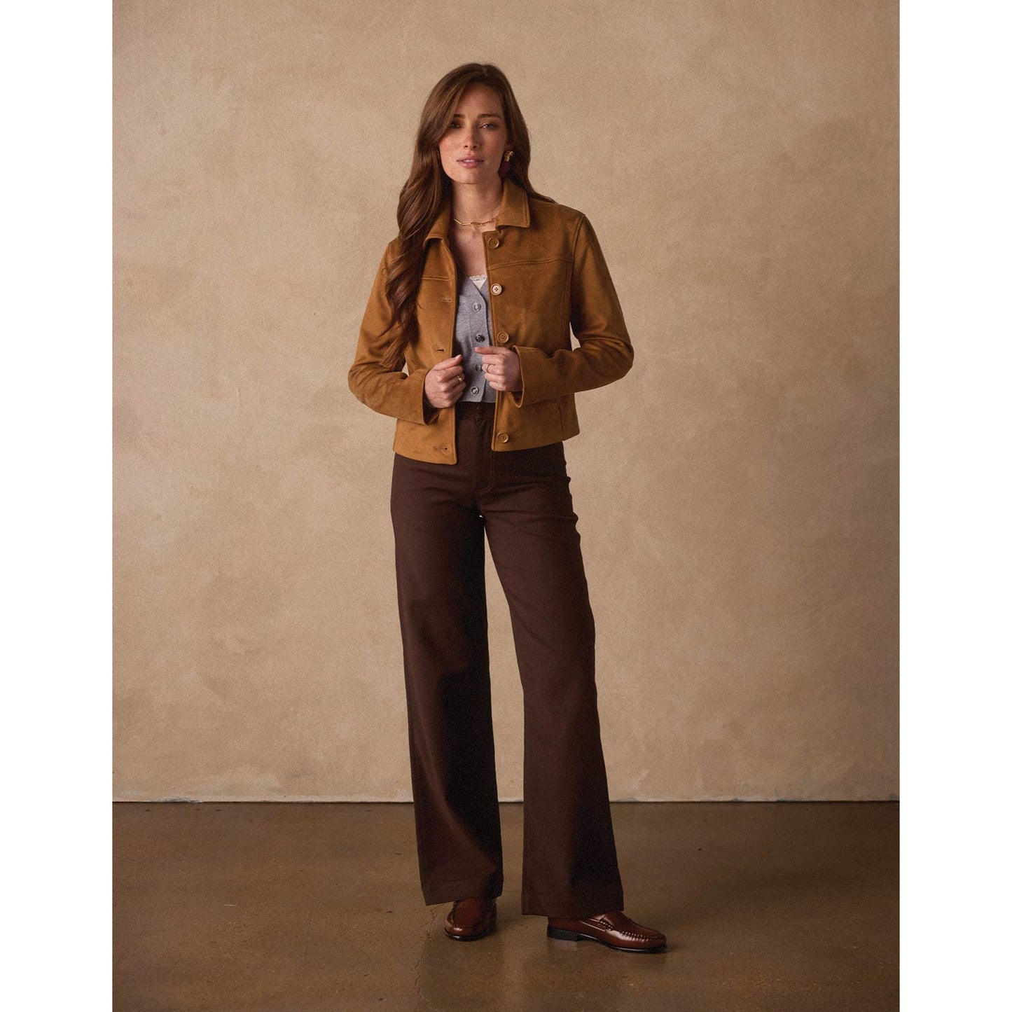 Comfort Terry Wide Leg Pant