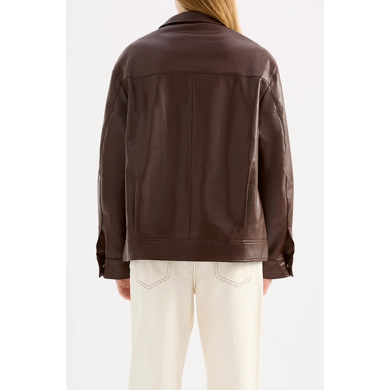 Yaz Faux Leather Jacket