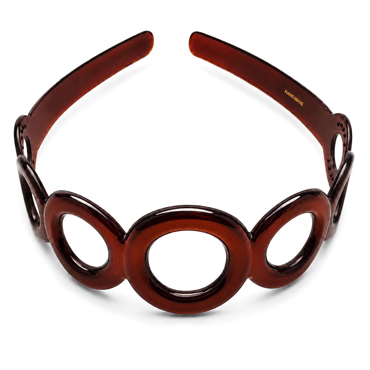 French Circle Wide 1.75" Tortoise Shell Headband
