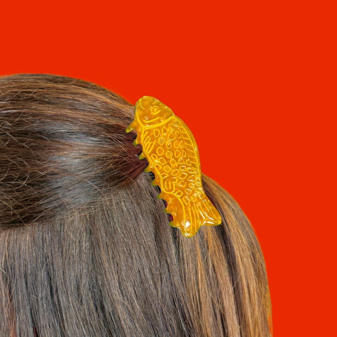 Sweetish Fish Hair Claw Lemon