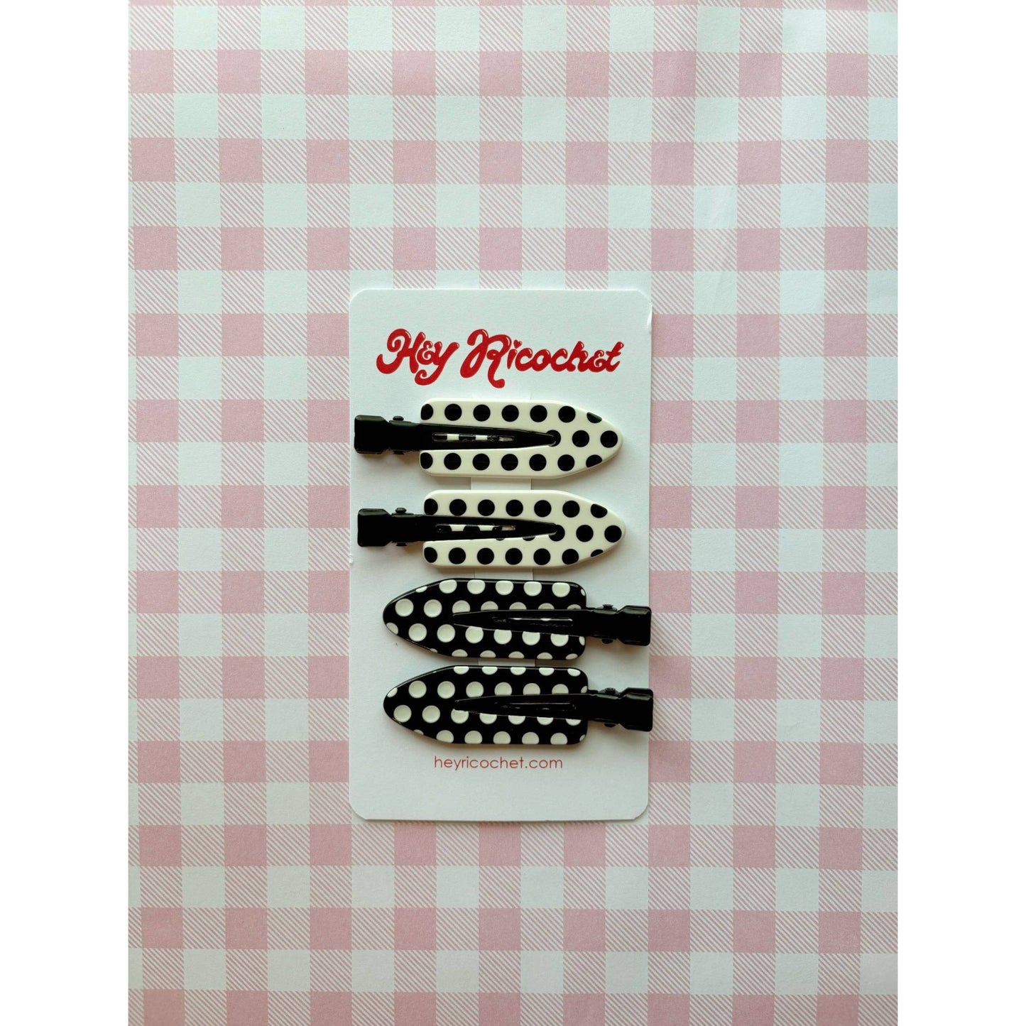 Polka Dot Setting Clips