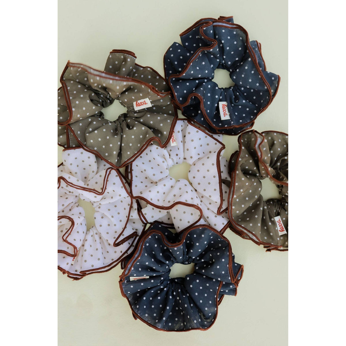Polka Dot Scrunchie