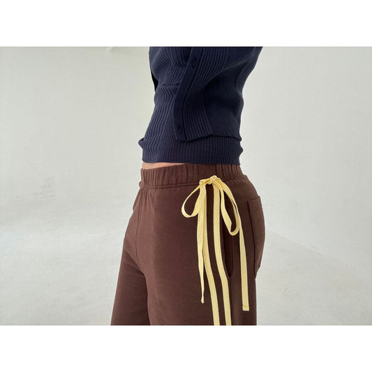 Chocolate Bow Jogger