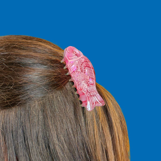 Sweetish Fish Hair Claw Pink Berry