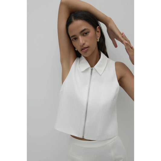 Dalia Linen Vest
