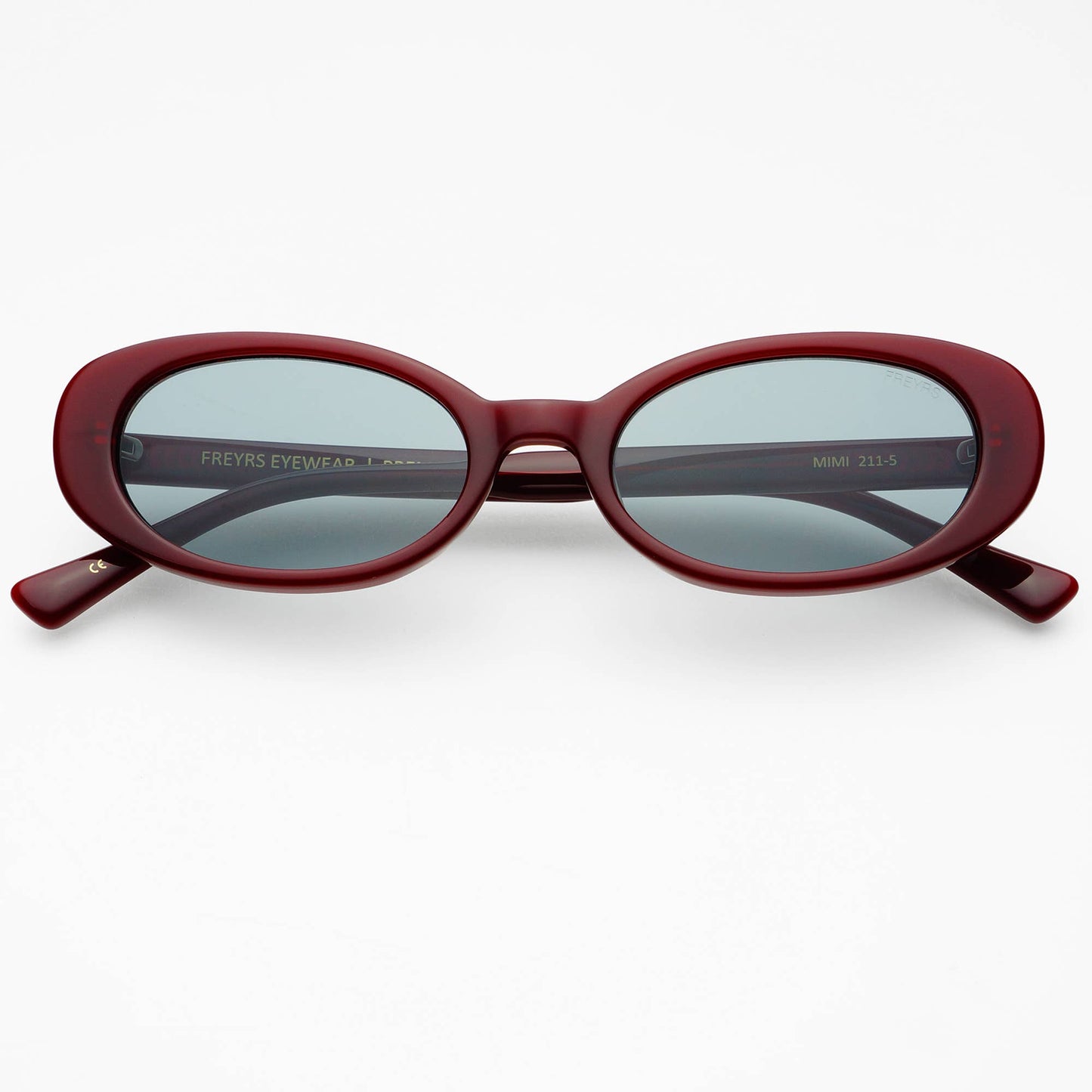Mimi Acetate Oval Sunglasses
