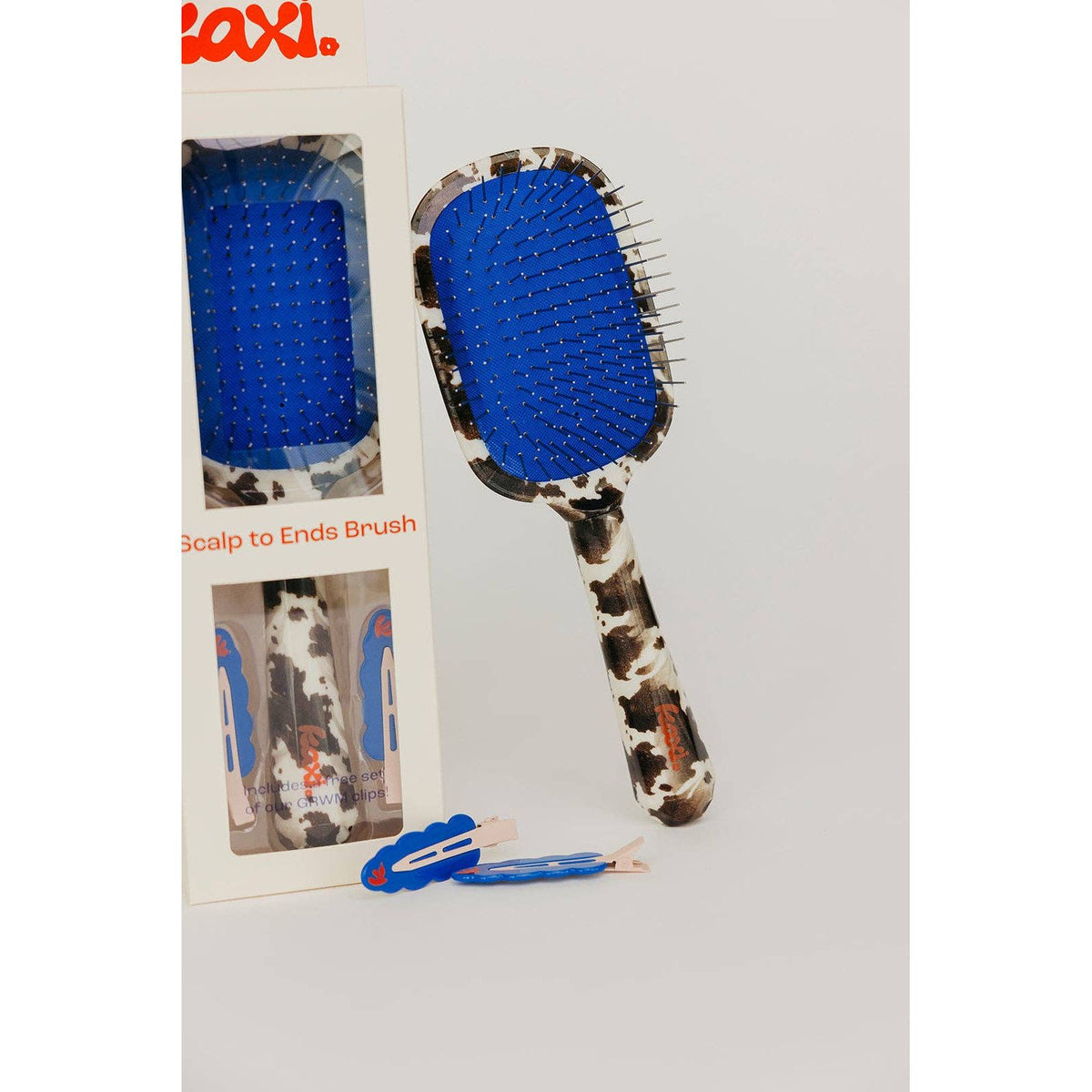 KAXI Cow Print Brush