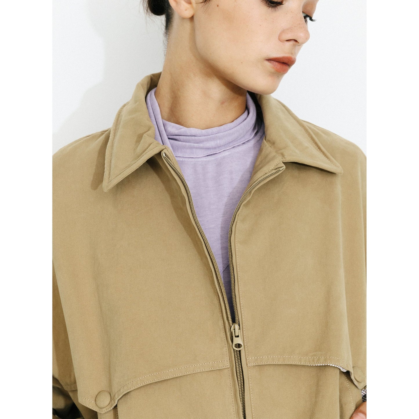Kayla Collar Casual Jacket