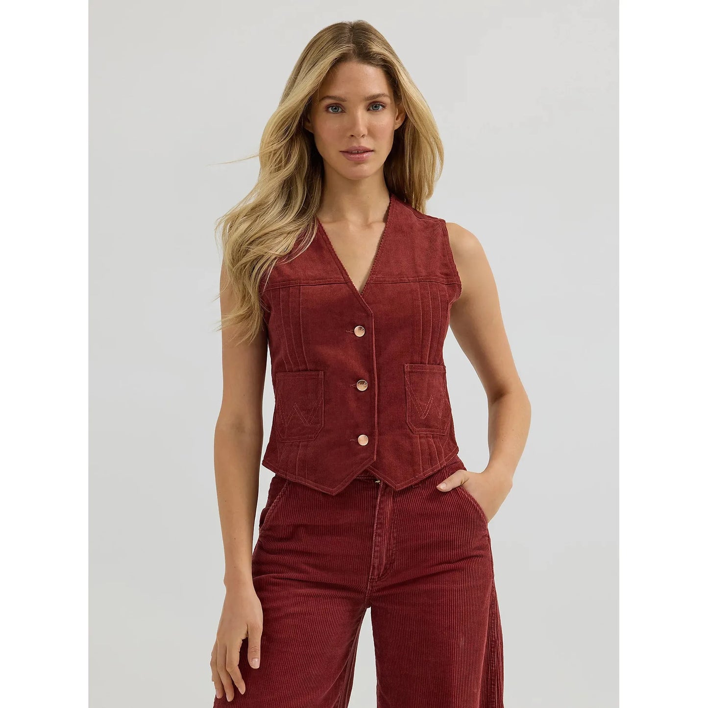 Femme Corduroy Vest