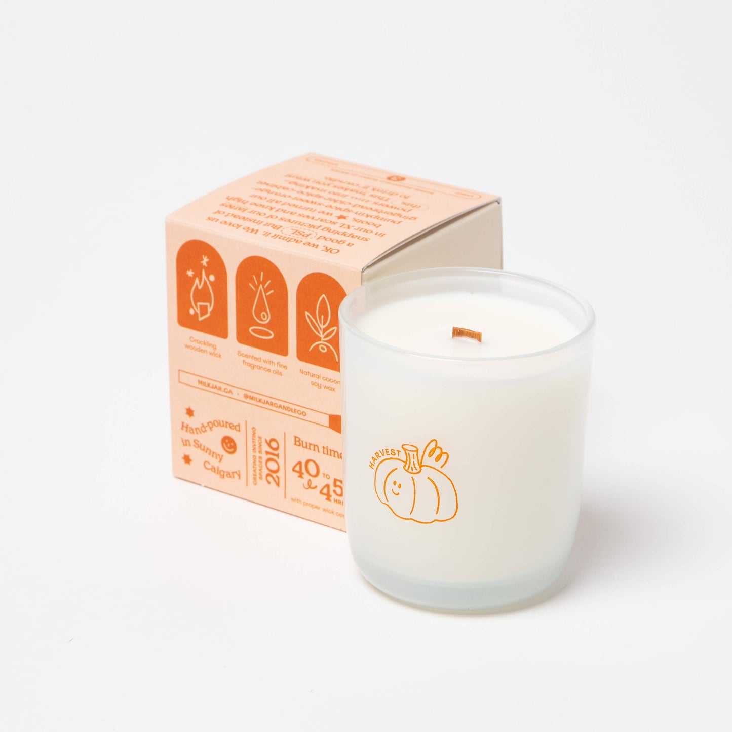 Harvest - Orange, Clove & Pumpkin Spice Soy 8oz Candle