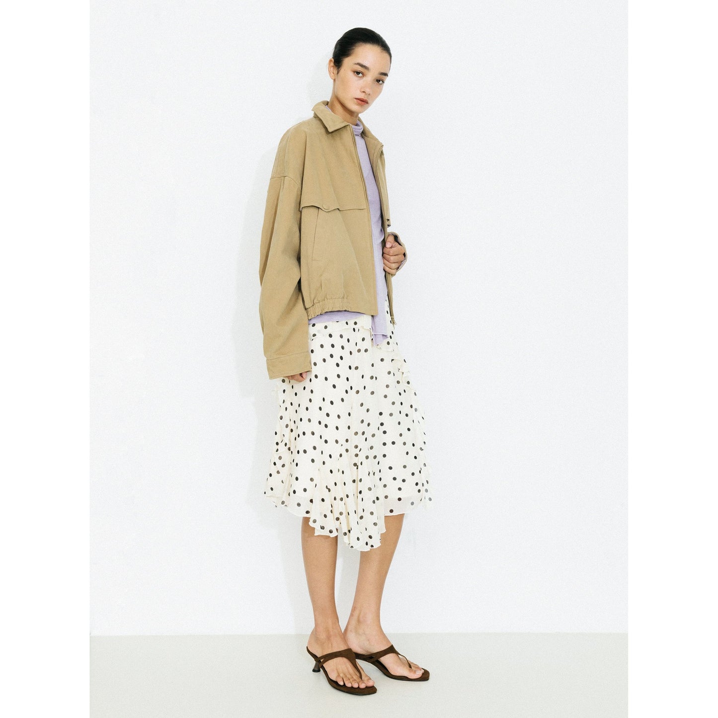 Kayla Collar Casual Jacket