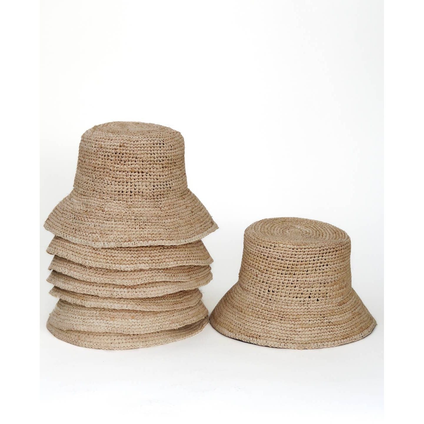Isla - Raffia Bucket Hat