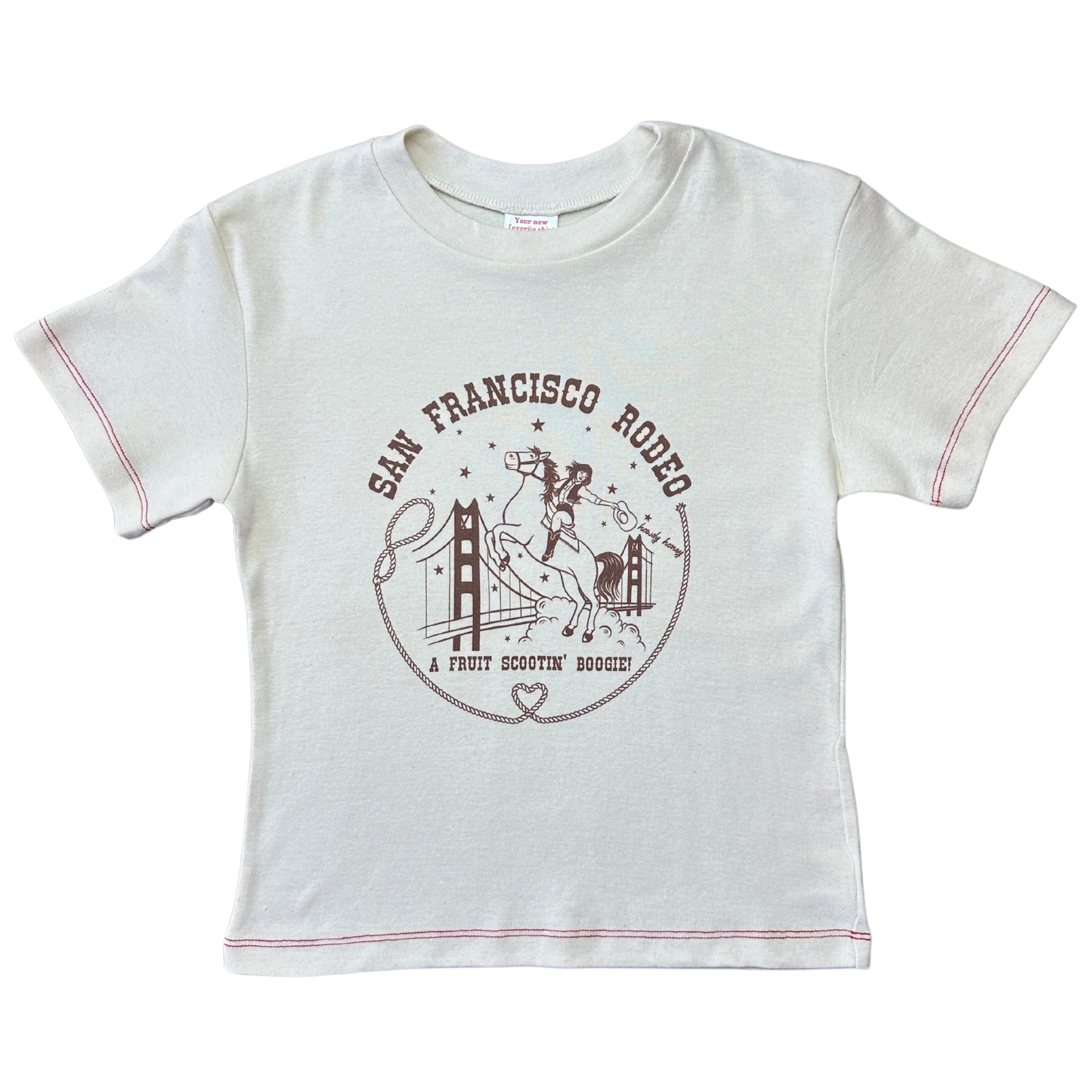 Fruit Face Rodeo Baby Tee