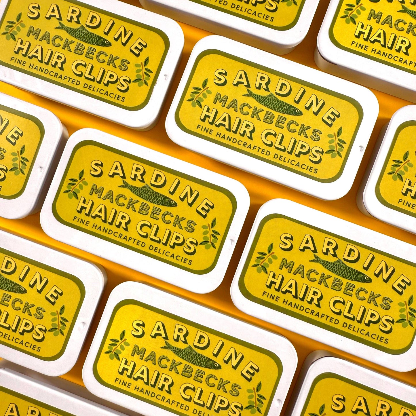 Sardine Barrette Set