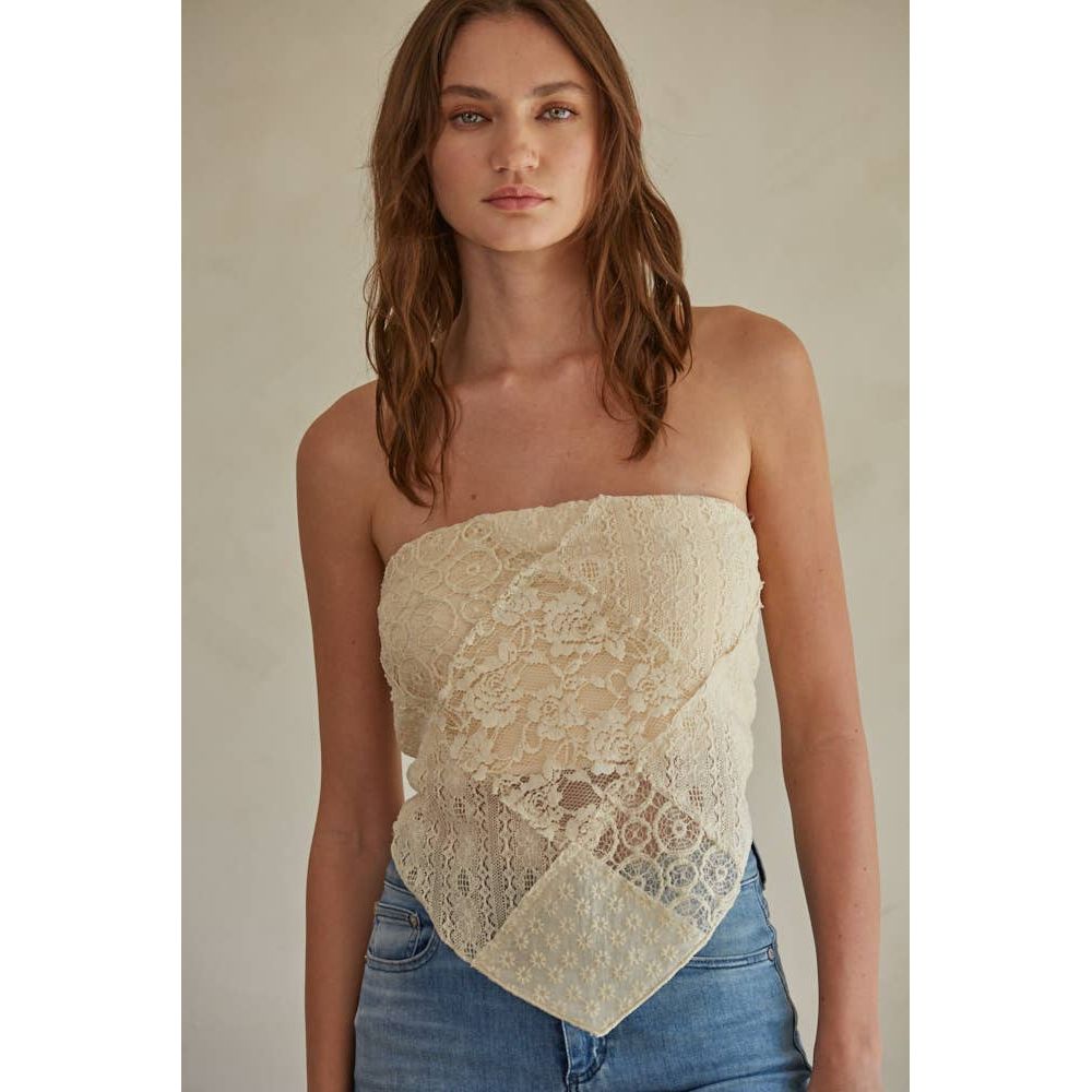 Patchwork Tube Top