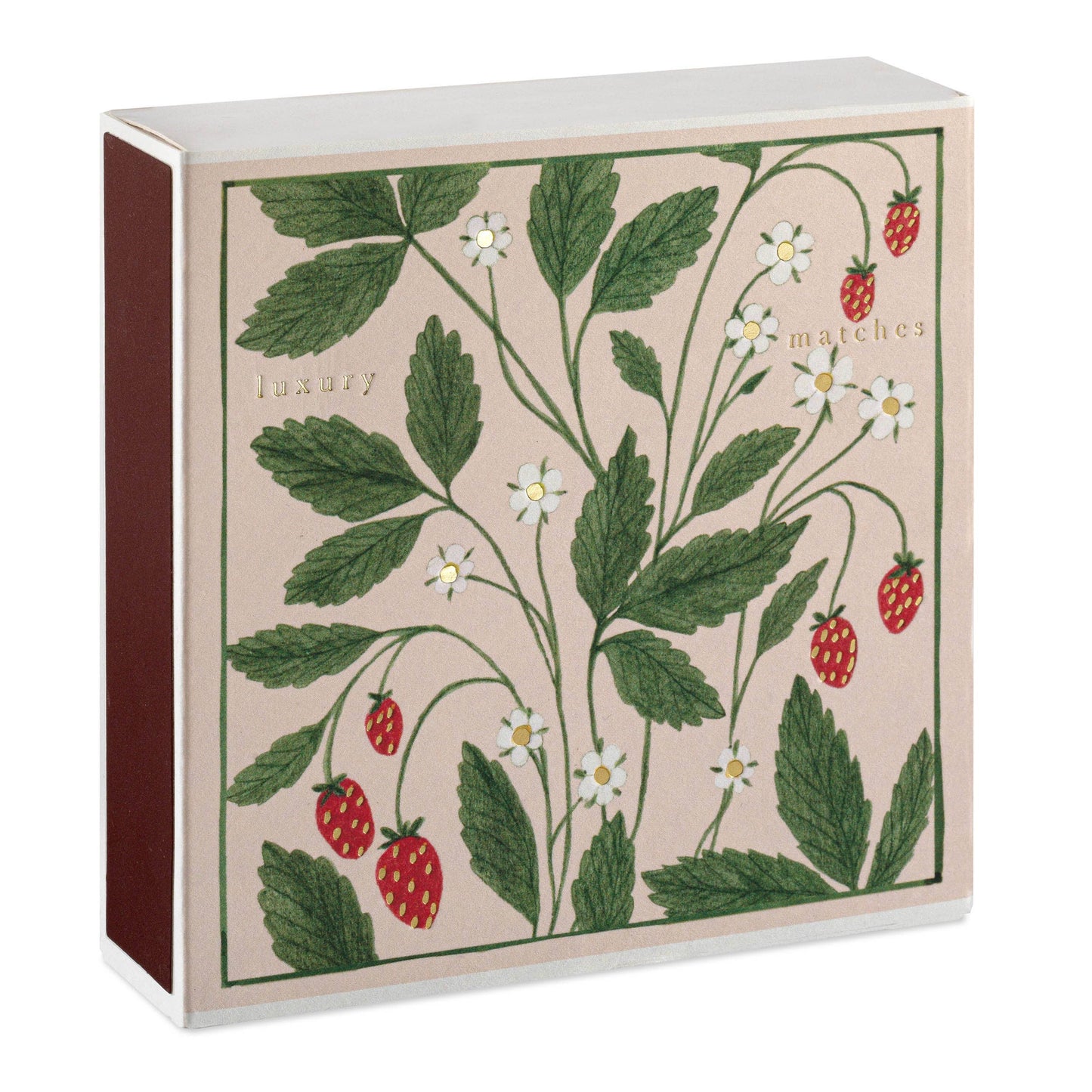 Strawberry  | Square - Safety Matches