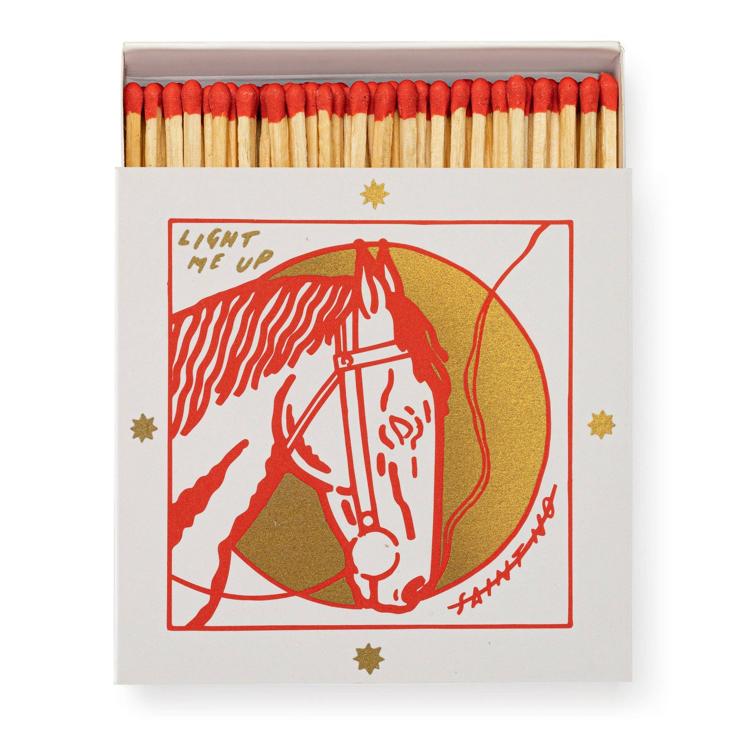 Horse's Head | Square - Safety Matches