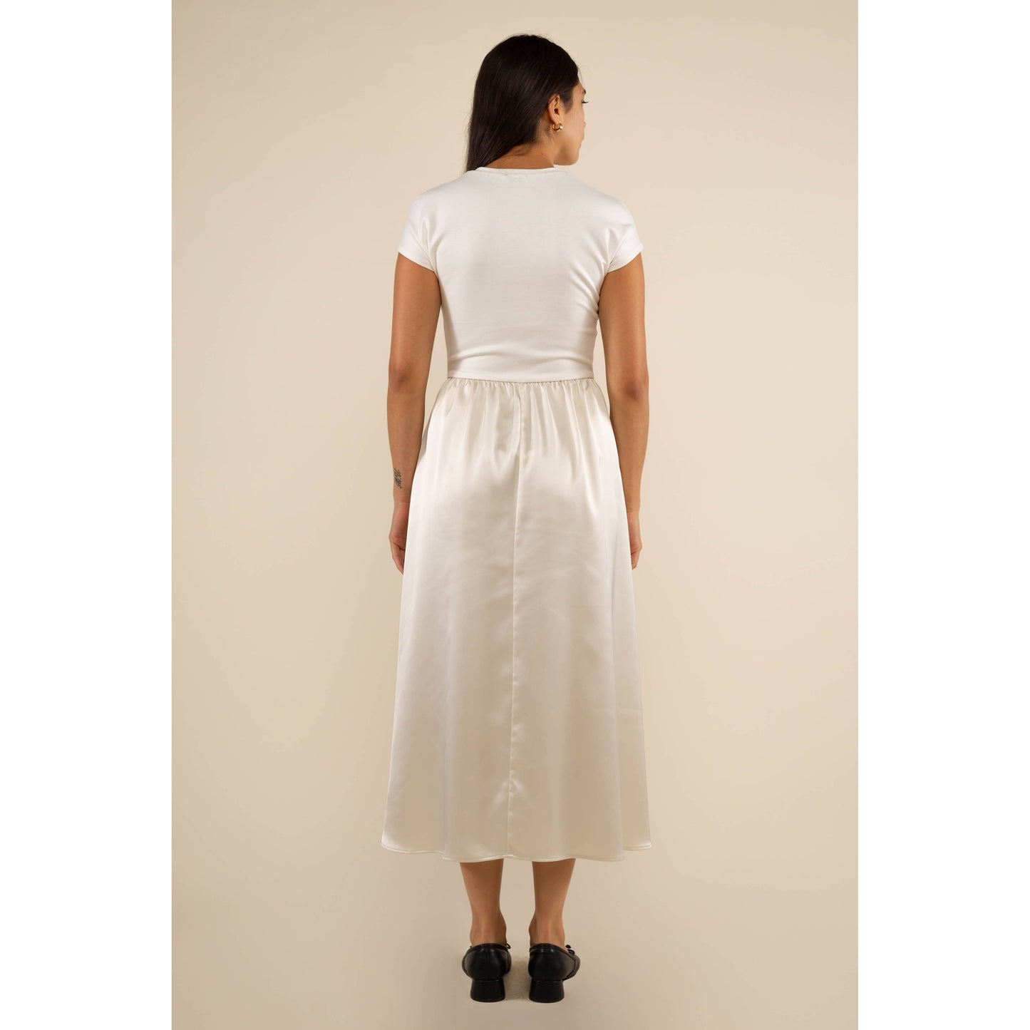 Fanny Contrast Midi Dress