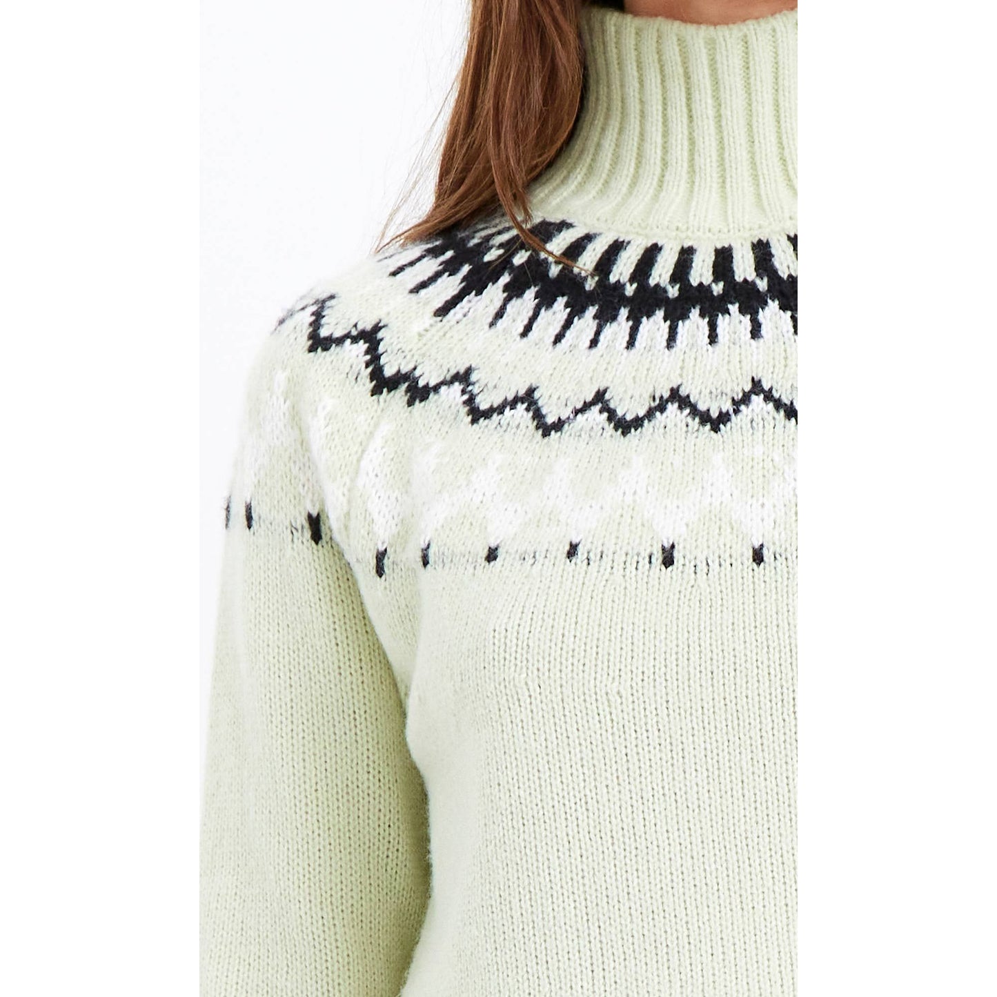 Rita Mock Neck Sweater