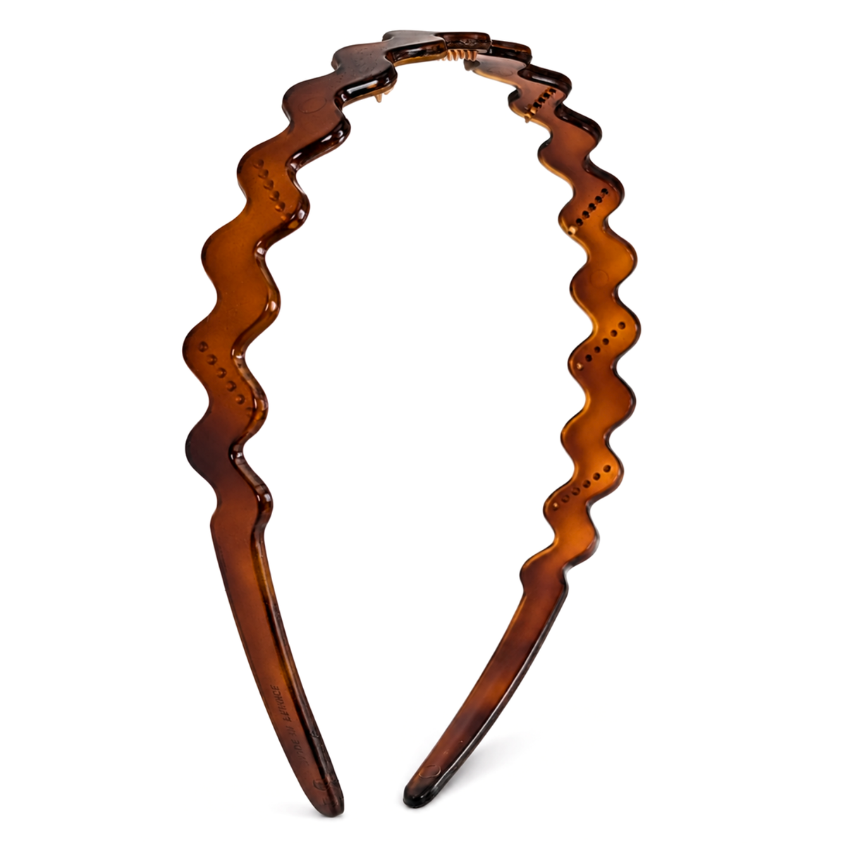 French Wave Thin Tortoise Shell Headband
