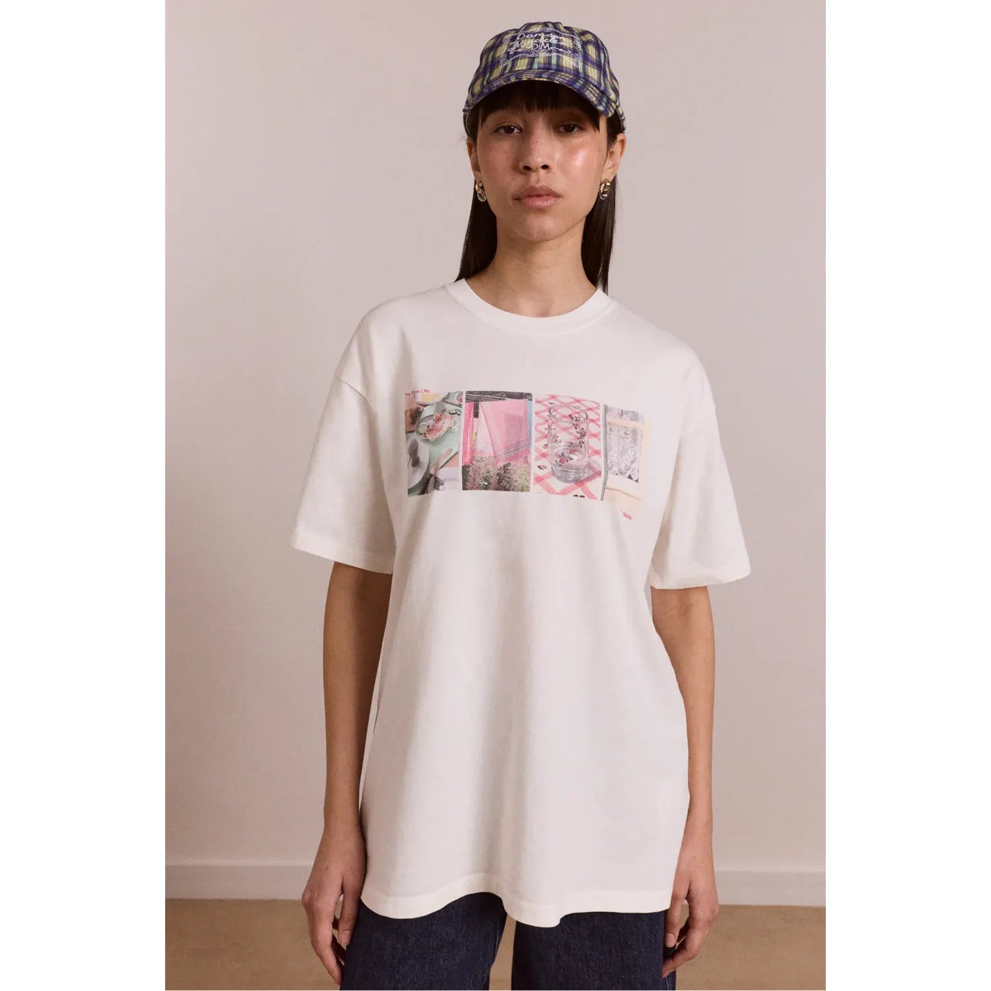 Slow Life Crossword Graphic Tee