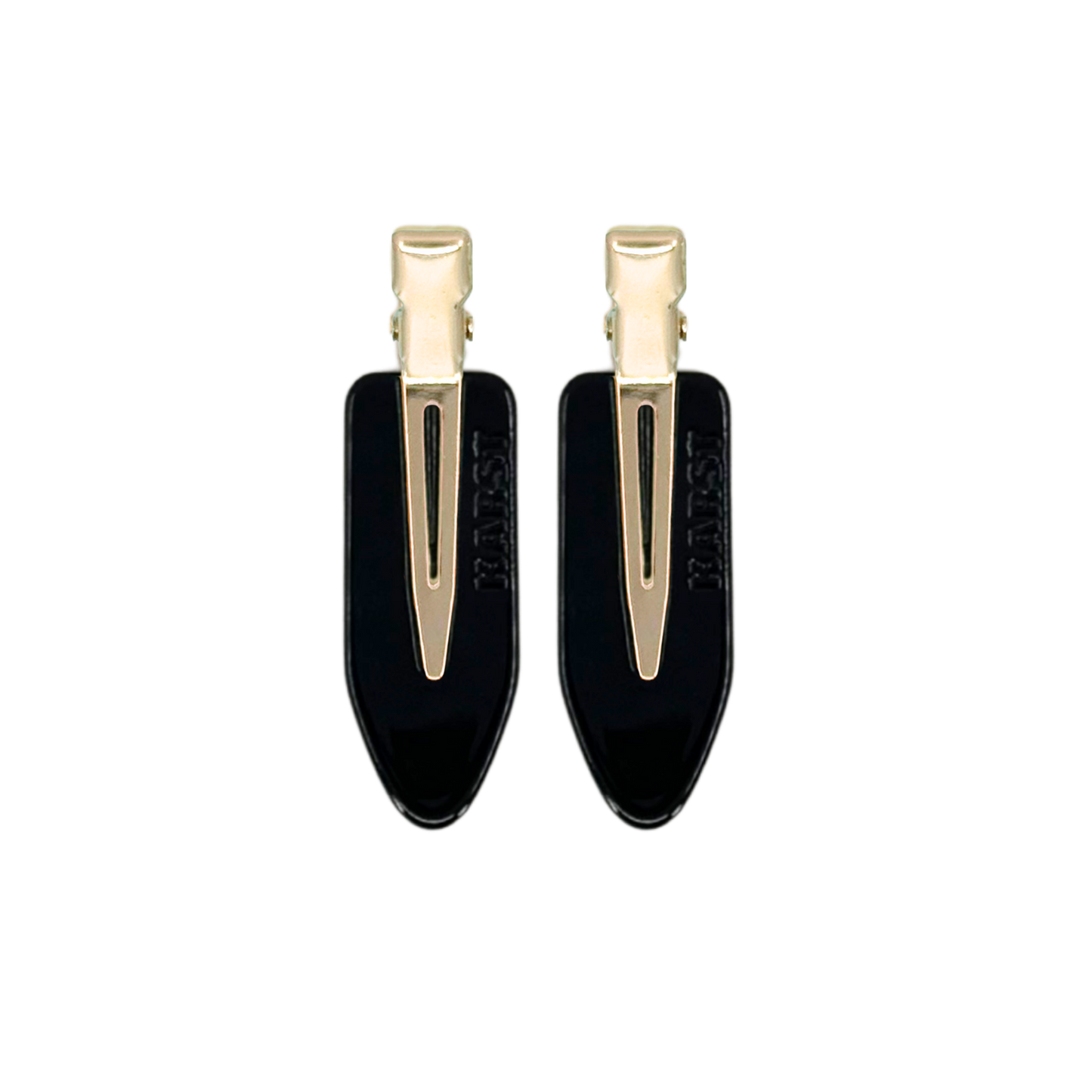 Creaseless Clips (Set of 2) — Noir