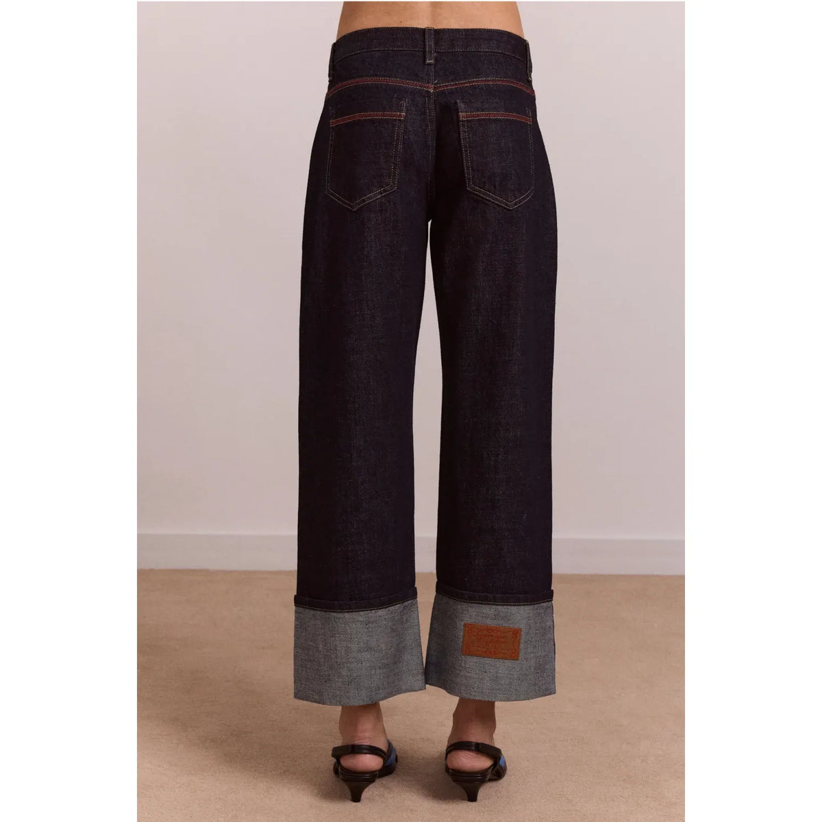 Straight Leg Montana Turn Up Jean