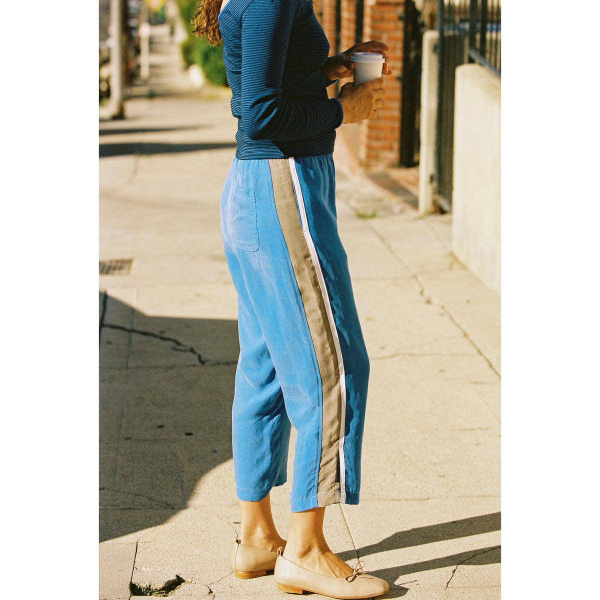 Cupro Crop Pant