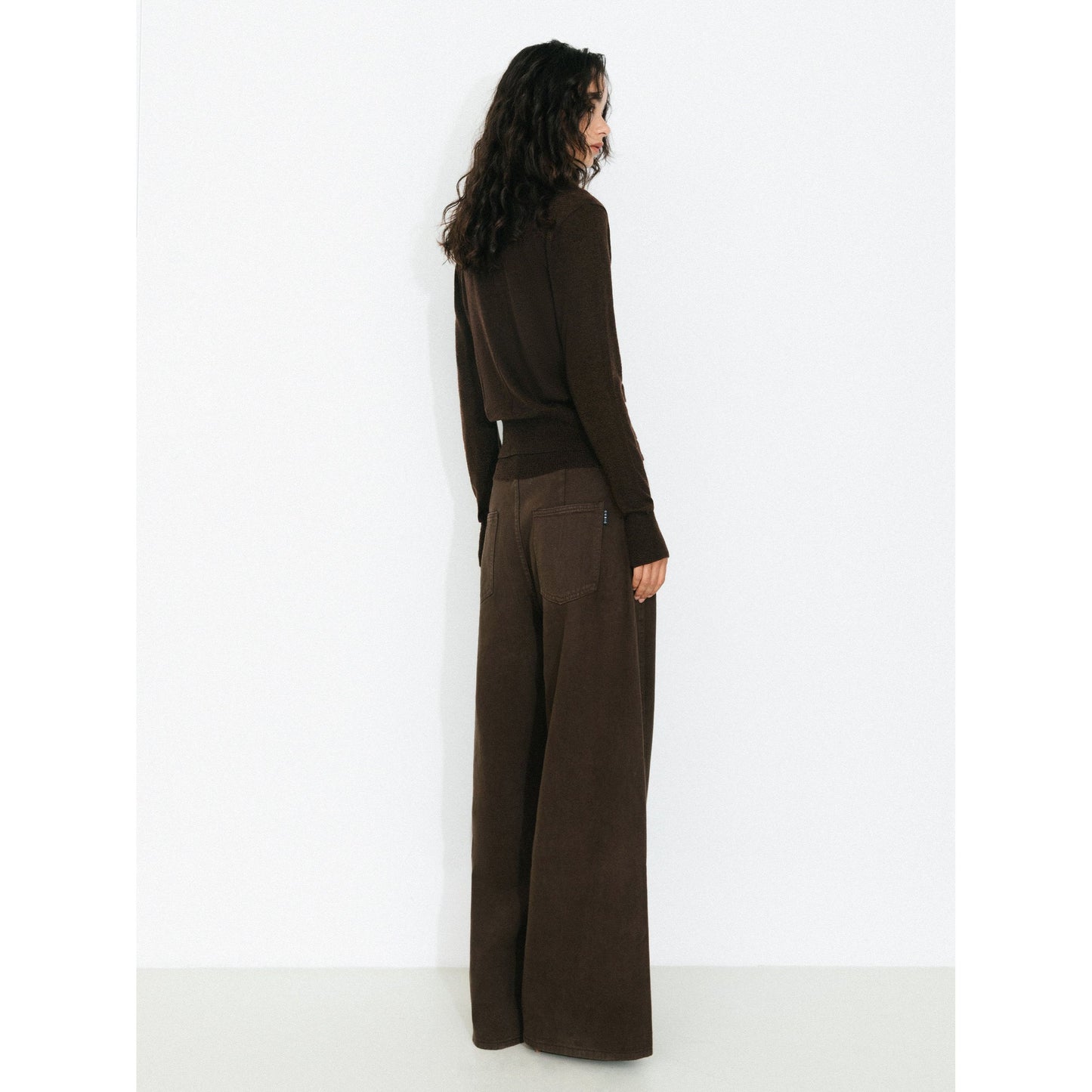 Knit Cardigan and Vest Two-Piece Set