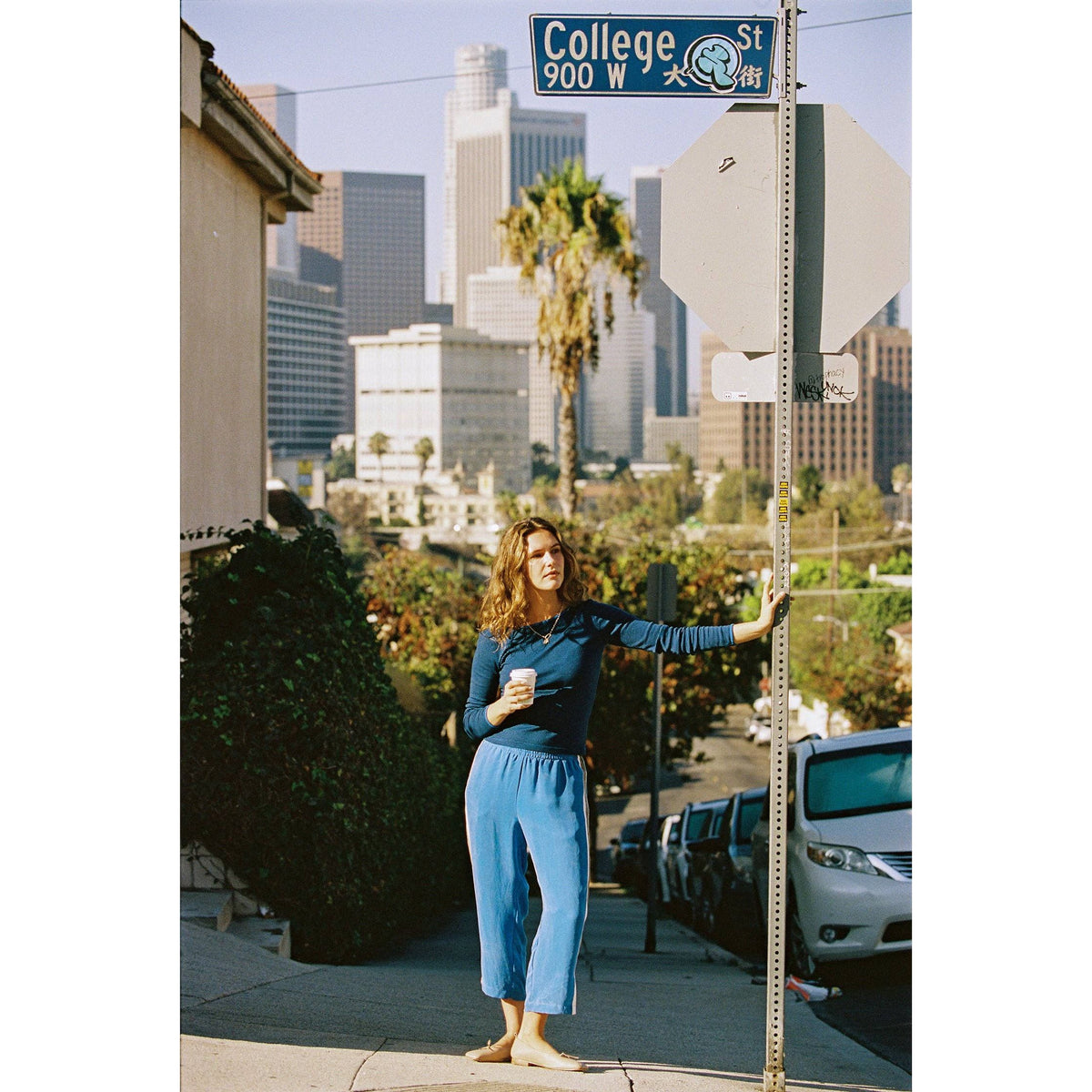 Cupro Crop Pant