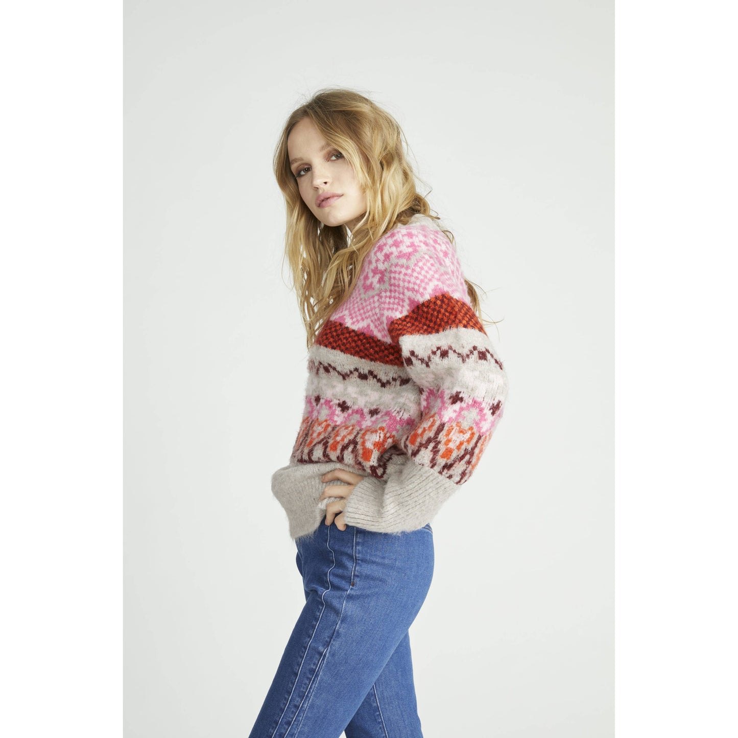 Raglan Fairisle Sweater