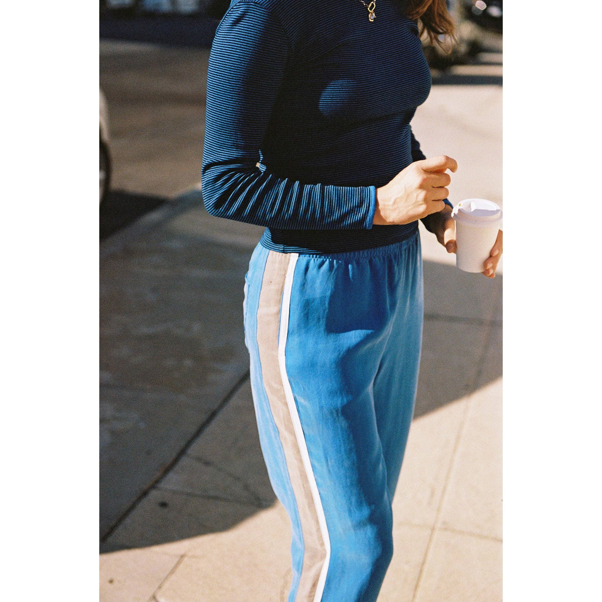 Cupro Crop Pant