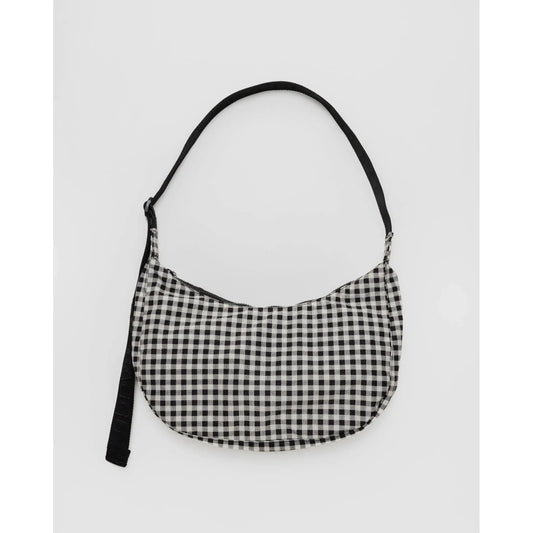 Medium Nylon Crescent Bag