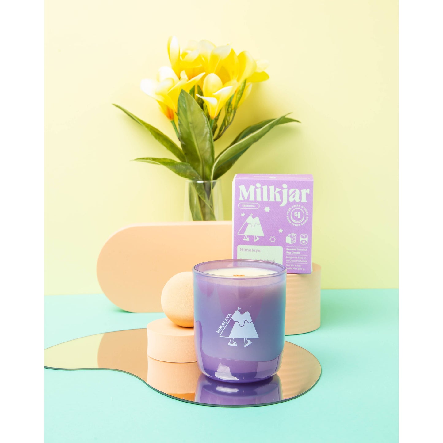 Himalaya - Essential Oil Coconut Soy 8oz Candle