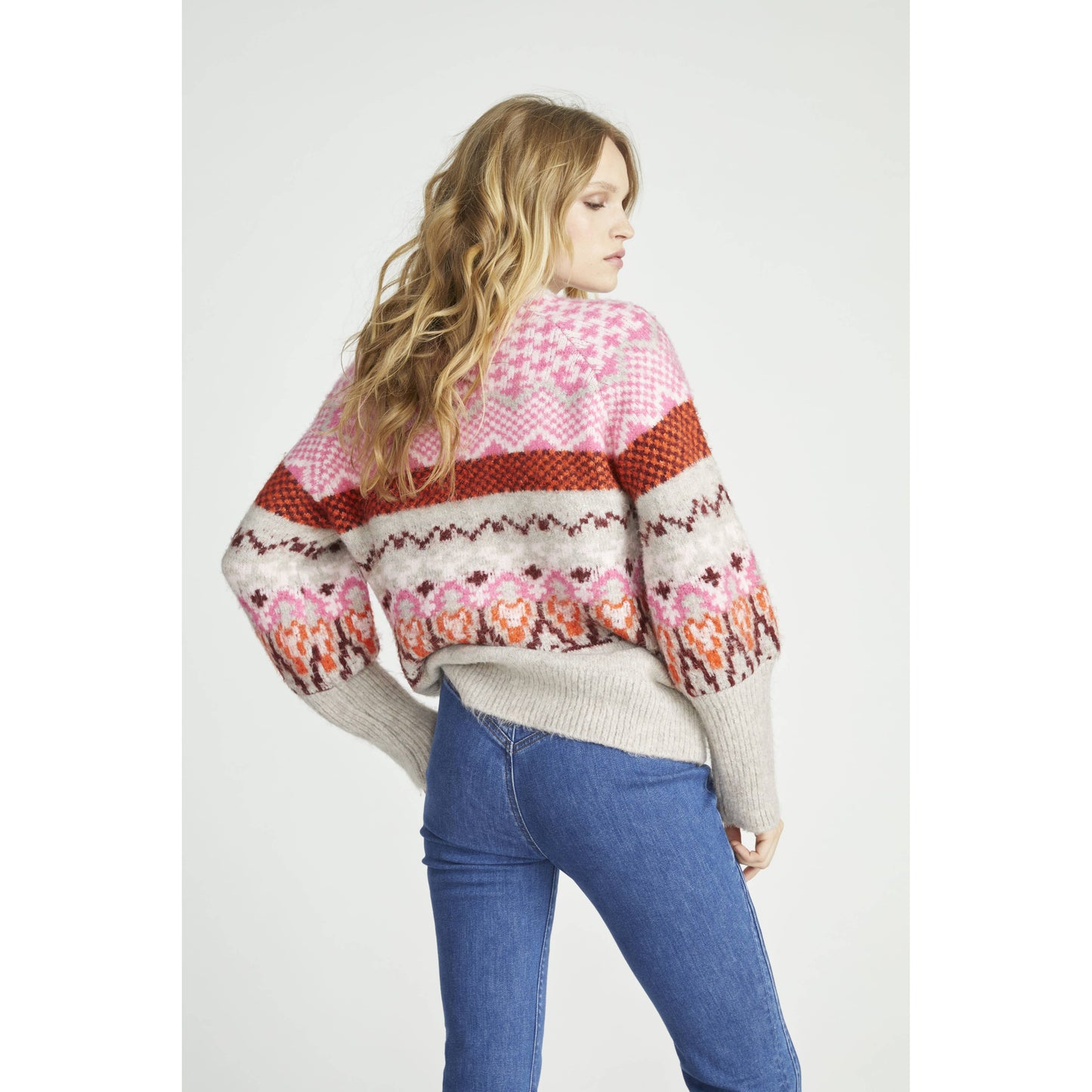 Raglan Fairisle Sweater