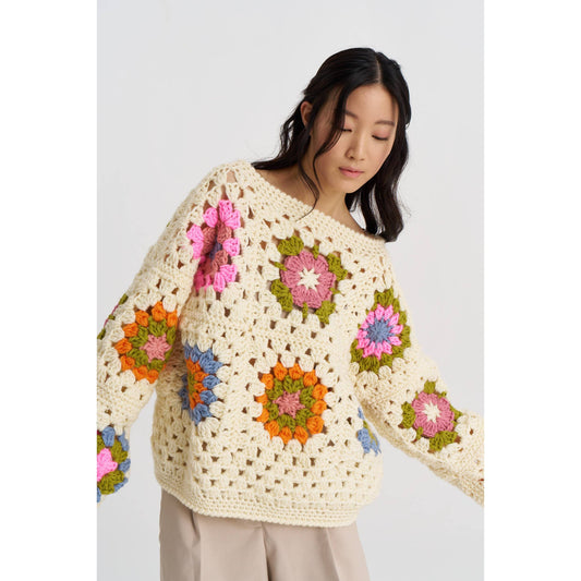 Granny Square Sweater