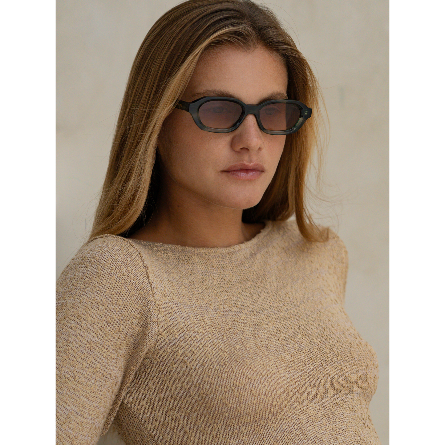 Tokyo Acetate Unisex Rectangular Sunglasses