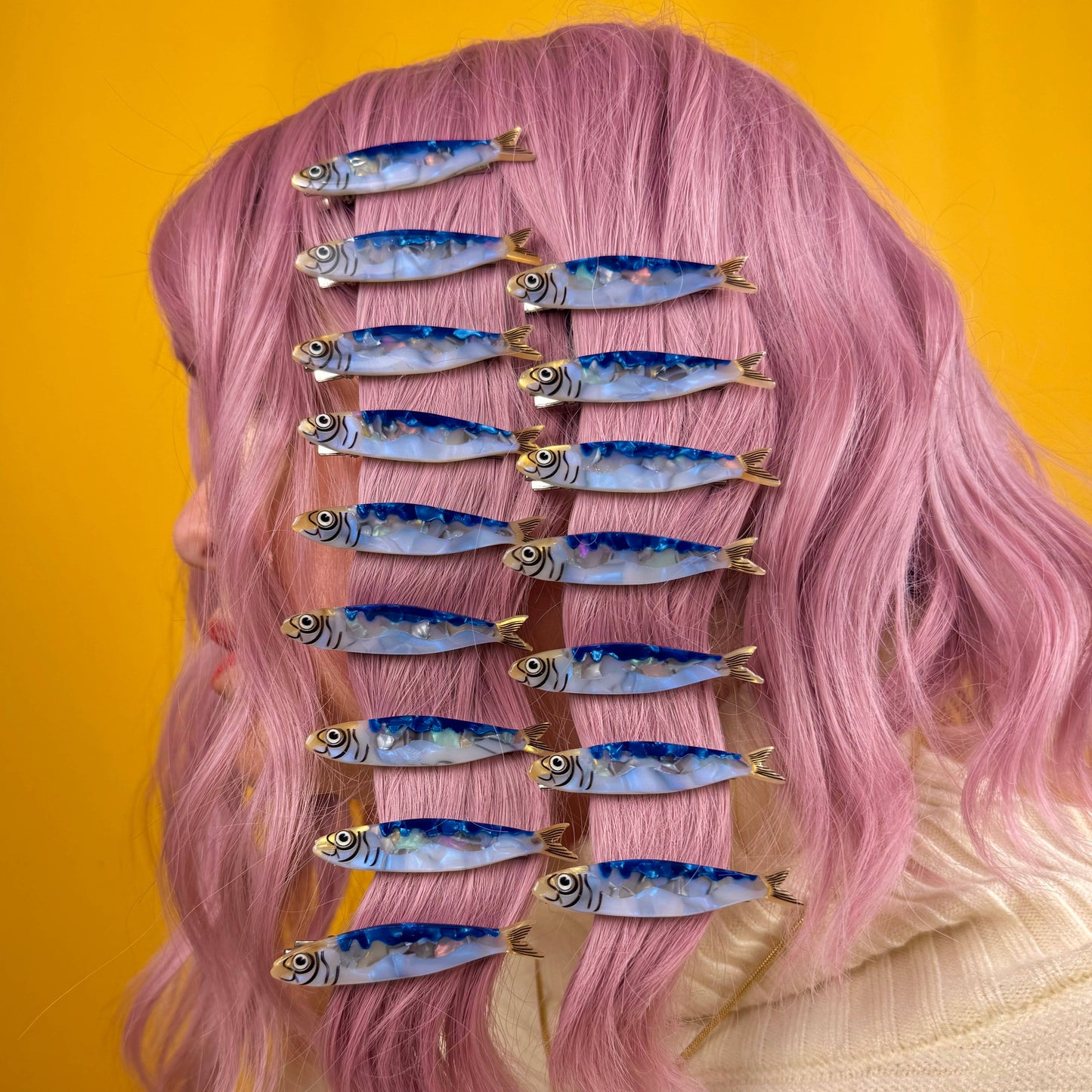 Sardine Barrette Set