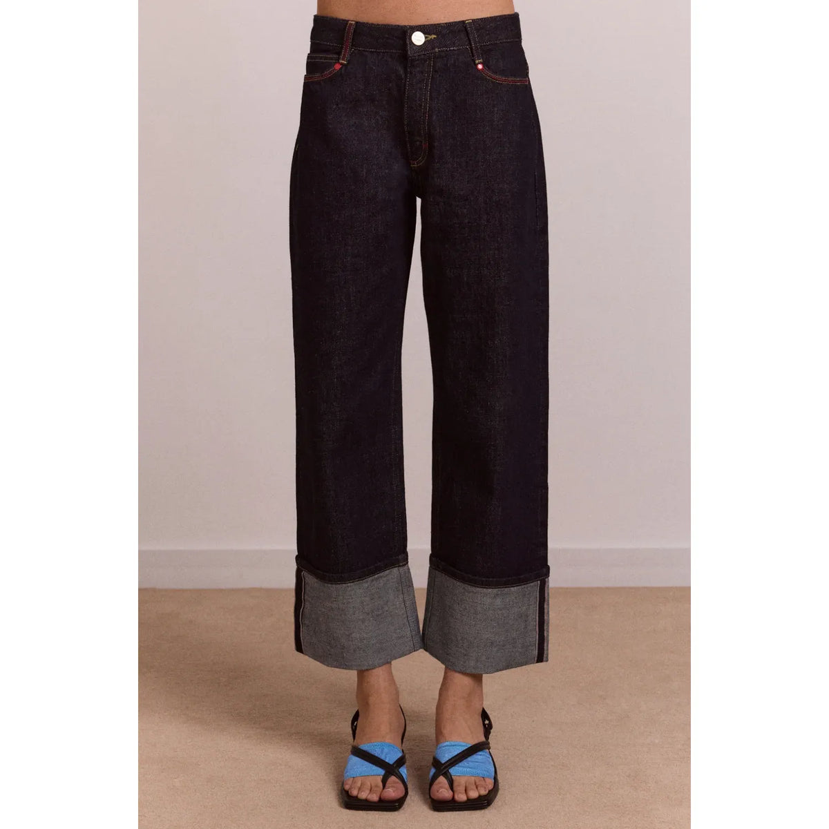 Straight Leg Montana Turn Up Jean
