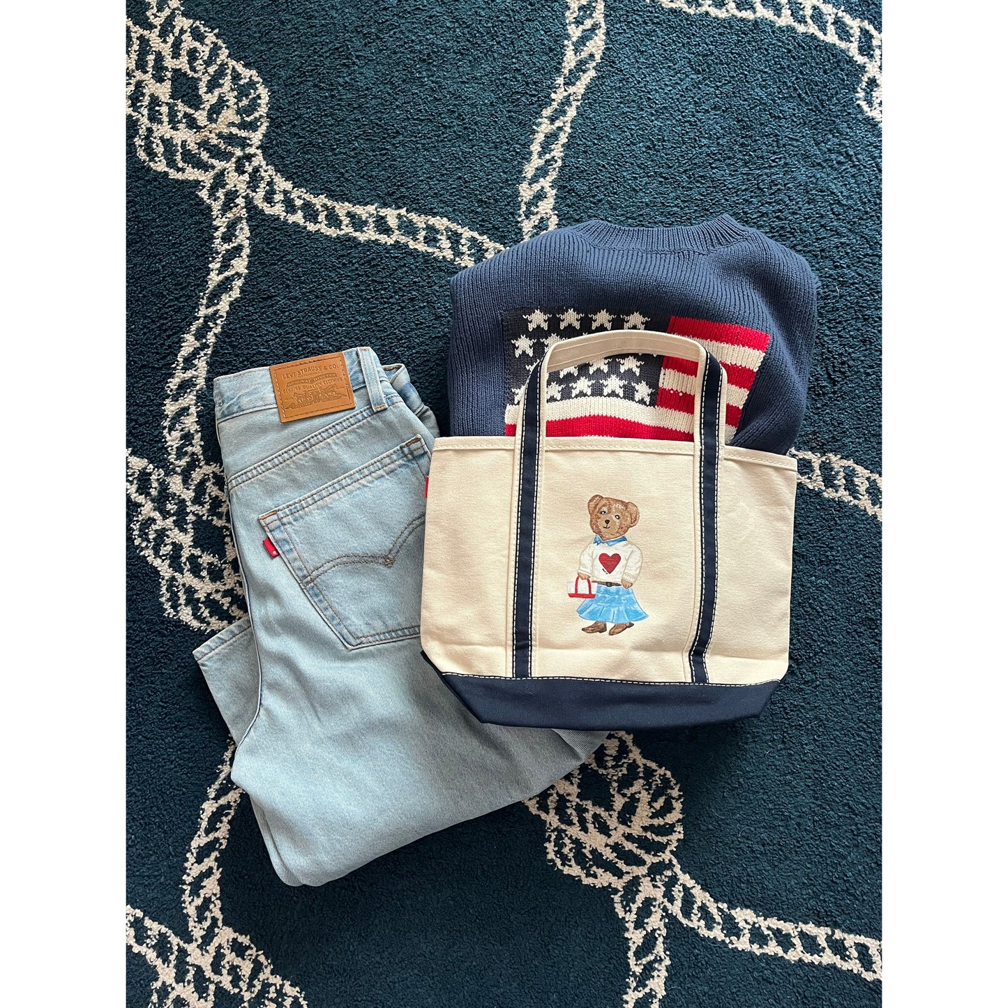 Bleutral x THRYN Hand Painted Totes