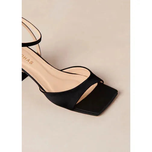 Skye Silky Black Sandals