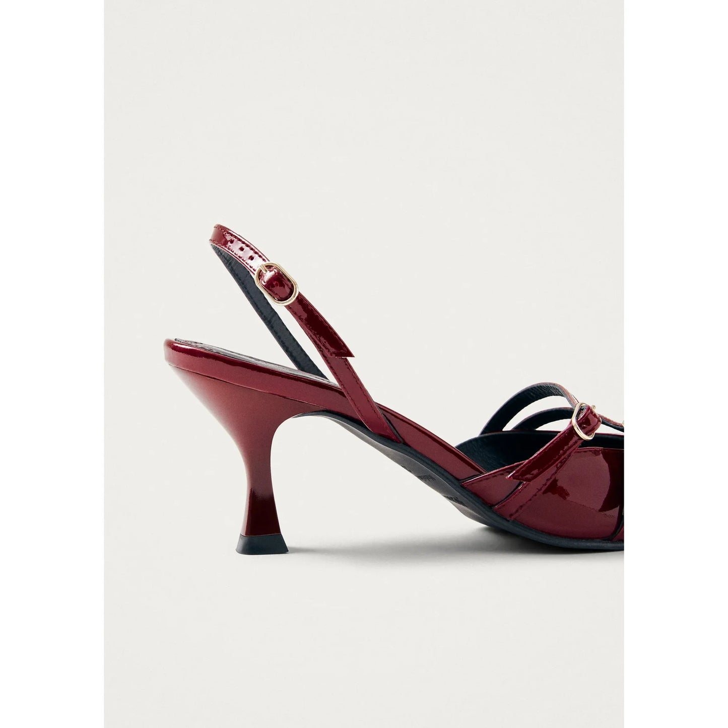 Joelle Burgundy Patent Leather Pumps