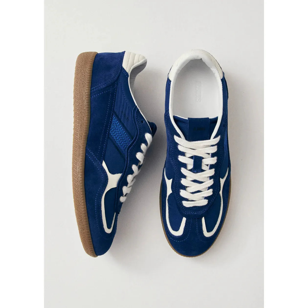 Tb.490 Rife Sheen Blue Leather Sneakers